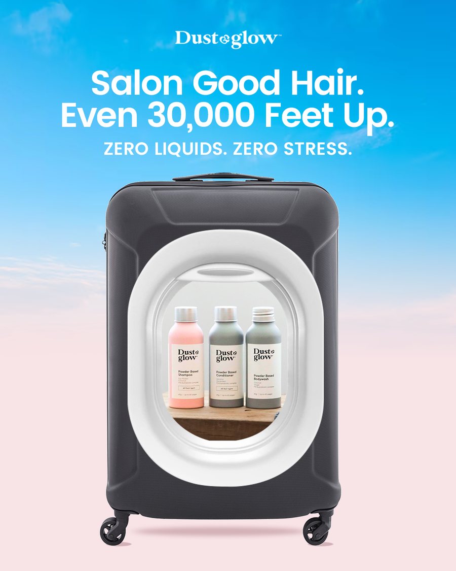Dust and Glow ad creative